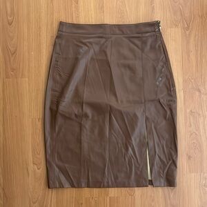 NWOT Jason Wu Faux Leather Skirt